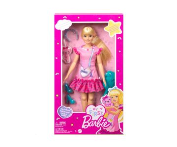 Кукла Barbie Моята първа Барби с котенце HLL19 