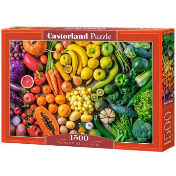 Пъзел Дъга от витамини 1500 части Castorland 152124