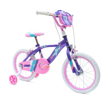 Детски велосипед с помощни колела Glimmer Huffy 16&quot; - 71839W
