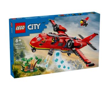 Конструктор LEGO City Fire 60413 Спасителен пожарникарски самолет