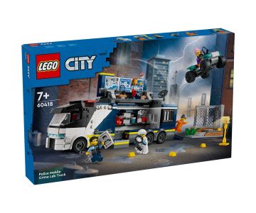 Конструктор LEGO City Police 60418 Камион с мобилна полицейска лаборатория
