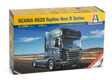 Сглобяем камион Scania R620 Topline R Series 1/24 ITALERI 3858