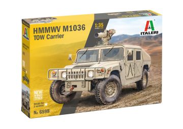 Сглобяем военен джип Humvee HMMWV M1036 TOW Carrier 1/35 ITALERI 6598