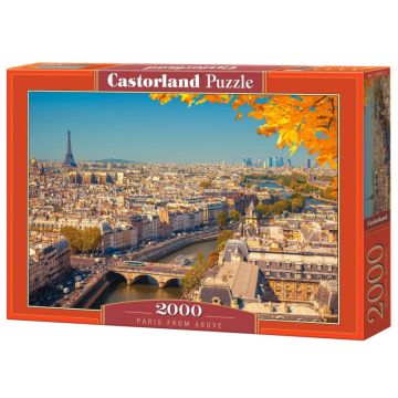 Пъзел Париж от птичи поглед 2000 части Castorland 200917