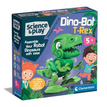 Робот динозавър Dinobot T-REX Science Play CLEMENTONI 75073