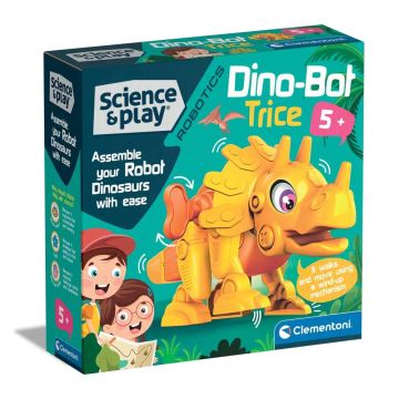 Робот динозавър Dinobot TRICE Science Play CLEMENTONI 75074 