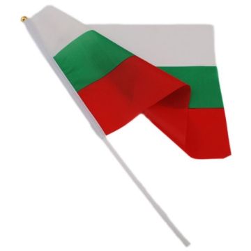 Знаме на България с пръчка 