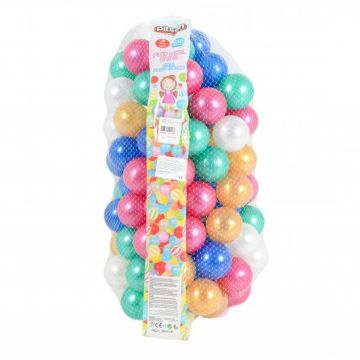 Топки за игра 7 см. 100 броя - Pilsan 06411 GLITTER