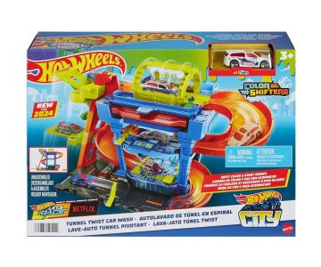 Автомивка с промяна на цвета Hot Wheels City Mattel HTN80