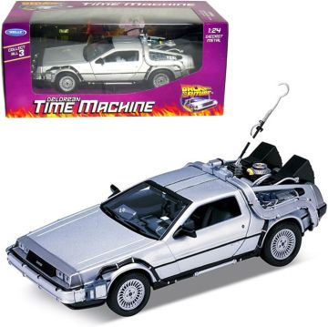 Метална кола Back to the Future Welly - 1:24