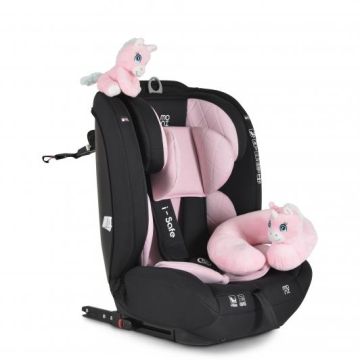 Стол за кола с ISOFIX I-SAFE РОЗОВ