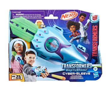 Nerf Трансформърс EarthSpark Cyber Бластер за ръка Hasbro F8441