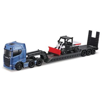 Камион с ремарке SCANIA 770S+Bobcat Excavator MAISTO 11681