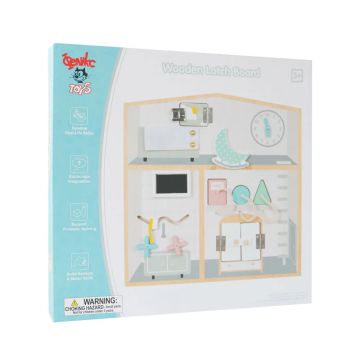 Монтесори дървена дъска Време е за сън Wooden TL992001 