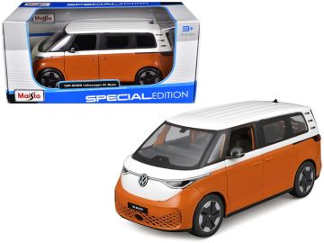 Метален бус Volkswagen ID. Buzz 2023 - 1:24 Maisto 32914 оранжев