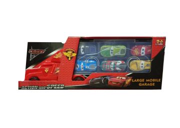 Камион куфар с колички Cars Mobile garage