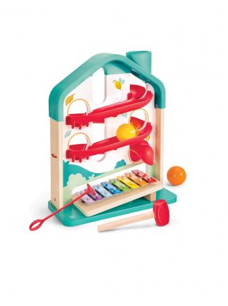 Детска музикална писта с топчета и ксилофон Hape H0512