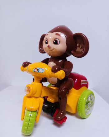 Интерактивна играчка Чебурашка на мотоциклет