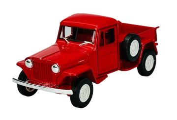 Метален джип Jeep Willys Pickup 1947 Welly 1:34