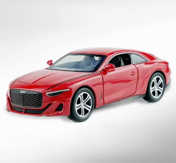 Метална кола Bentley Mullena със звук 1:32 червен