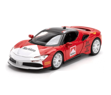 Метална кола Ferrari Sport със звук 1:32 
