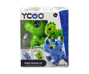 Робот Динозавър зелен Silverlit 88594 - Дино Heads Up Green