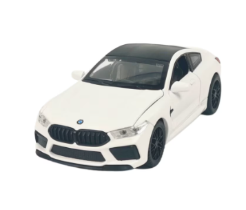 Метална кола BMW M8 със звук 1:32 