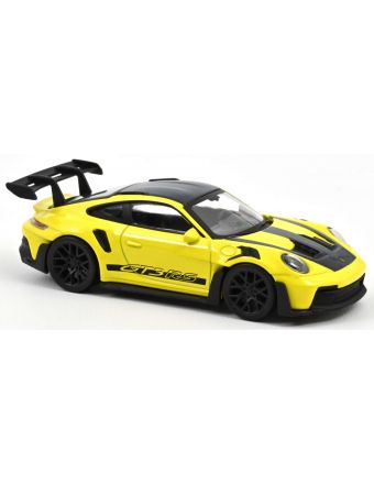 Металeн автомобил Porsche 911 GT3 RS 2022 Yellow 1/43 Norev 750063
