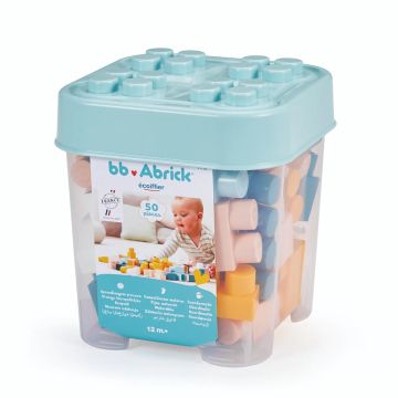 Конструктор в кутия Ecoiffier Abrick 50 части 7600007916 