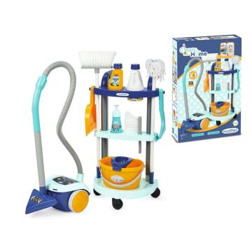 Комплект за почистване с прахосмукачка и аксесоари Ecoiffier 7600002774