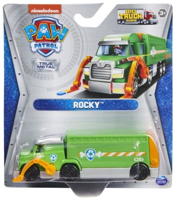 Метална играчка Paw Patrol Камиончето на Rocky Spin Master 1:55