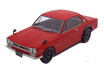 Метален автомобил Nissan Skyline GT-R KPGC10 Triple9 Collection 1:18 - T91800182