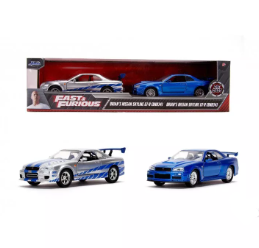 Метални автомобили Fast&Furious Nissan Skyline GT-R 1:32 Jada Toys 253204004