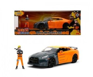 Метална кола Naruto Nissan GT-R 2009 Jada 253255054 - 1:24 