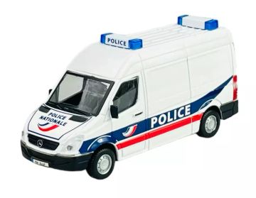 Металeн микробус Mercedes-Benz Sprinter Police 1:50 Bburago 