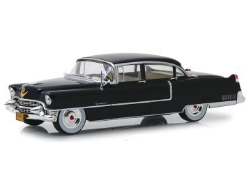 Метална кола Cadillac Fleetwood 1955 Series 60 The Godfather 1972 Greenlight 84091 - 1:24