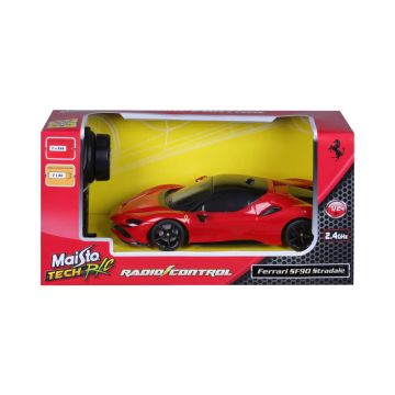 Кола Ferrari SF90 Stradale с радио контрол 1:24 MAISTO TECH 81532