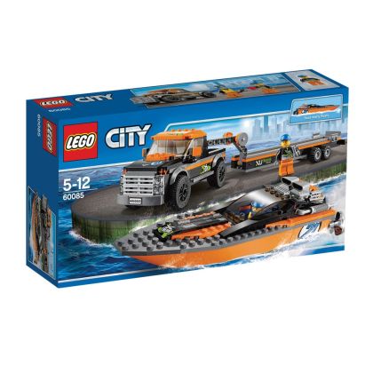 LEGO CITY Камион с моторница 60085