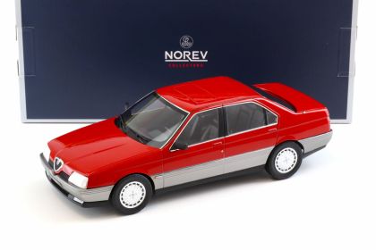 Метална кола Alfa Romeo 164 1991 Rosso Alfa Norev 1:18 - 187866