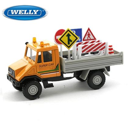 Метален камион Welly 1:34-39