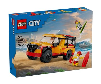 Конструктор LEGO City 60453 Пикап за спасители на плажа