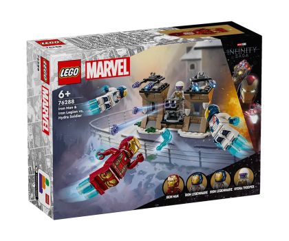 Конструктор LEGO Marvel Super Heroes 76288 Железния човек и Железния легион срещу Хидра