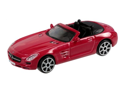 Метална кола Mercedes SLS AMG Roadster 1:43 Bburago