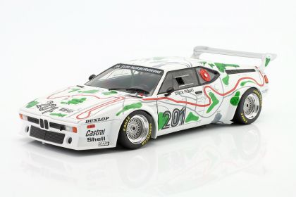 Метална кола BMW M1 Procar #201 WERK83 W1803003 - 1:18