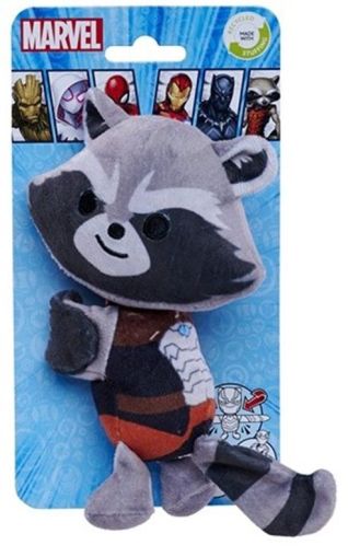 Плюшена играчка Marvel Rocket с лента за прикрепване Simba 6315870067