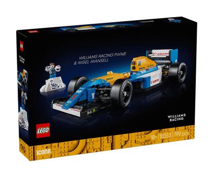 Конструктор LEGO Icons 10353 Williams Racing FW14B & Nigel Mansell 