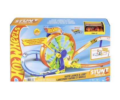 Комплект писта с турбина Hot Wheels Stunt Track Mattel JBX65 
