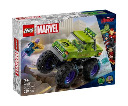 Конструктор LEGO Marvel 76312 Камионът на Хълк срещу Танос