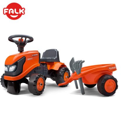 Детски трактор с ремарке Kubota Falk F260C 