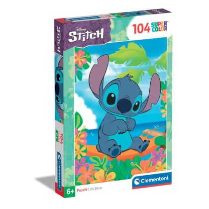 Детски пъзел Stitch 104ч.CLEMENTONI 25755